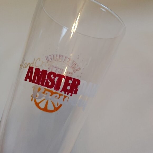 FUN AMSTERDAM BREWERY PINT GLASS Sweet Water Squeeze Radler Blood Orange - Picture 3 of 7